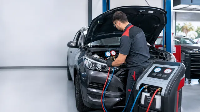Araç klima sistemi servis kontrolü